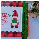 Merry Christmas Trays, Festive Bells, and Giving Plate