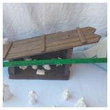 Nativity Scene Set with Snowman Decorations