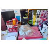 Lot of Office Supplies Including Binders and Photo Paper