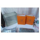 Lutheran Handbook and FetchFind Notebooks, Decorative Glass Blocks, and Craft Supplies