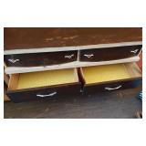 Vintage Wooden Dresser 31 1/2" tall, 18" deep, 50" wide