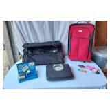 Remington Micro Screen Cord Shaver (no cord), Protege Red Luggage, and American Tourister Black Luggage and More