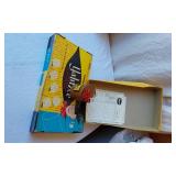 Jesse Ventura Doll and Board Games including Showdown Yahtzee, Scrabble, and Apples to Apples