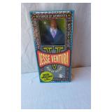 Jesse Ventura Doll and Board Games including Showdown Yahtzee, Scrabble, and Apples to Apples