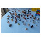 LEGO Duplo Blocks and Littlest Pet Shop Figures