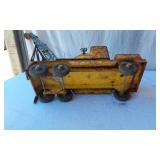Vintage Metal Toy Crane Truck