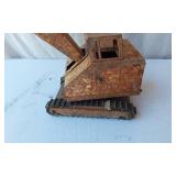 Rusty Vintage Toy Excavator
