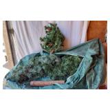 Artificial Christmas Tree with Pine Cones