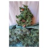 Artificial Christmas Tree with Pine Cones