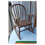 Wooden Chairs and Yardsticks with Walking Sticks