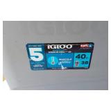 Igloo 40 QT Maxcold Wheelie Cooler and Franklin State Bank Bag