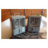 Lot of 2 Milkhouse Utility Heaters