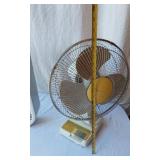 Lasko Box Fans and Sanyo Table Fan