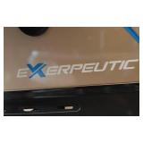 Exerpeutic Recumbent Bike with Dumbbells and Foam Roller