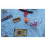 Vintage Jeco Sea Scope Fish Locator/Depth Finder with Fishing Lures and More