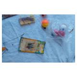 Vintage Jeco Sea Scope Fish Locator/Depth Finder with Fishing Lures and More