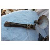 Vintage Items including Westclox Wall Clock, Desk Lamps, Frost Air Fan