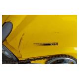 Yellow mini e-bike