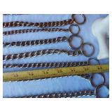 Lot of Dog Collars and Chains with Accessories