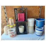 Plastic Crates and Buckets