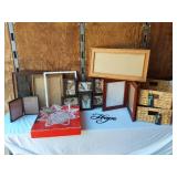 Picture Frames and Decor Items including Melannco Frame and Glass Star Dish