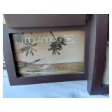 Picture Frames and Decor Items including Melannco Frame and Glass Star Dish