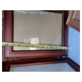 Picture Frames and Decor Items including Melannco Frame and Glass Star Dish
