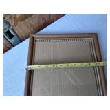 Picture Frames and Decor Items including Melannco Frame and Glass Star Dish