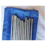Assorted Tools and Hardware Lot Including ToughBuilt Tool Pouches, Bolts, and Accessories