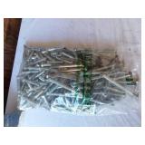 Assorted Tools and Hardware Lot Including ToughBuilt Tool Pouches, Bolts, and Accessories