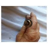 Assorted Hardware and Electrical Components including Plates, Hinges, Chains, and Accessories