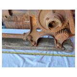 Buffalo Forge Co. Vintage Hand Crank Drill Press - cracked
