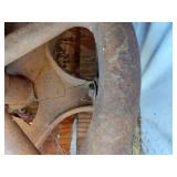 Buffalo Forge Co. Vintage Hand Crank Drill Press - cracked