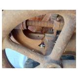 Buffalo Forge Co. Vintage Hand Crank Drill Press - cracked