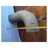 Mixed Lot of Home Improvement Supplies Including Door Sweep and Drawer Slides, Semi-Rigid Aluminum Duct, and Various Wood Pieces