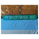 Pennsylvania Avenue Street Sign