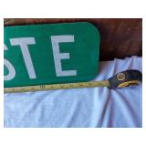 Vintage Fourth Street Sign