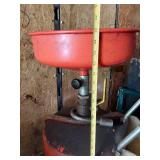 Mobile Oil Drain Tank with Wheels