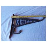 Garden and Decorative Items including Metal Flowers, Welcome Sign, and Angel Statue