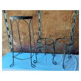 Wrought Iron Plant Stands