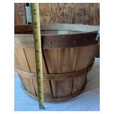 Wooden Crate and Basket Lot including Sun-Kist Crate, Wooden Box, and Basket