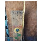 Wooden Crate and Basket Lot including Sun-Kist Crate, Wooden Box, and Basket
