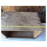 Wooden Crate and Basket Lot including Sun-Kist Crate, Wooden Box, and Basket