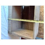 Wooden Crate and Basket Lot including Sun-Kist Crate, Wooden Box, and Basket