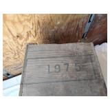 Wooden Crate and Basket Lot including Sun-Kist Crate, Wooden Box, and Basket