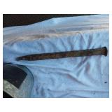 Vintage Metal Items including Galvanized Buckets, Watering Can, Gear, License Plate and Metal Rings