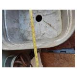Vintage Metal Items including Galvanized Buckets, Watering Can, Gear, License Plate and Metal Rings