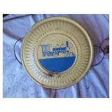 Vintage Metal Items including Galvanized Buckets, Watering Can, Gear, License Plate and Metal Rings