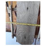 Vintage Wooden Sled with metal runners