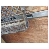 Assorted Items and Signage including Red Door Kennel Sign, Driveway Reflectors, Oar, METZ Baking Co. Crate, and Hand Tools
